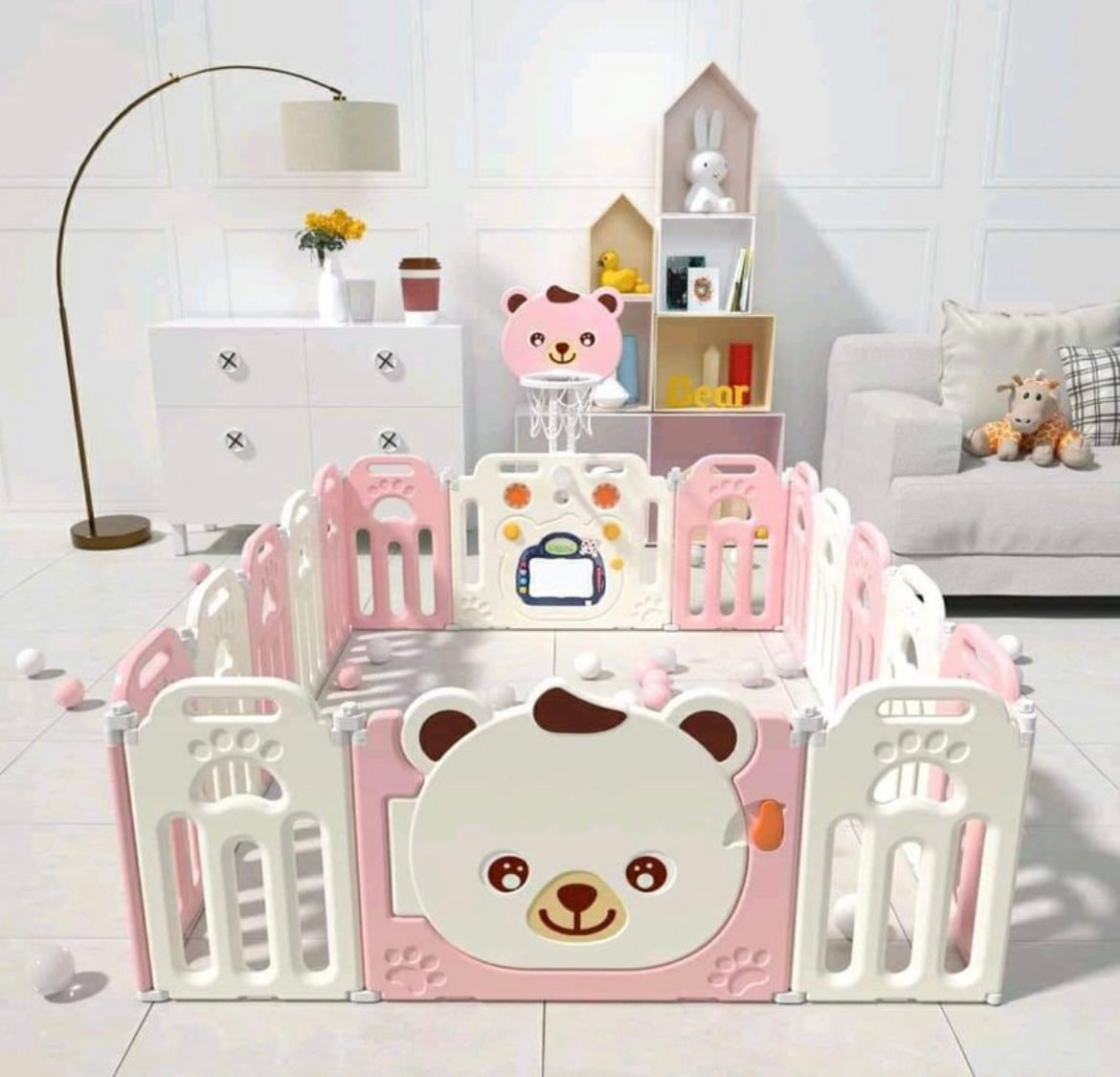 Corral Oso 🐻 Plegable