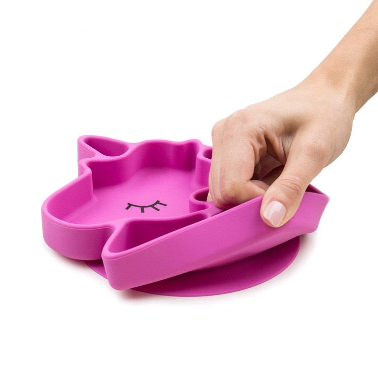 Plato de Silicona Unicornio