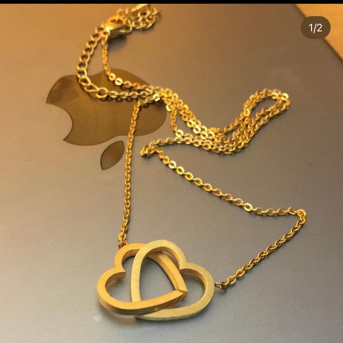 Collar doble Corazón ♥️