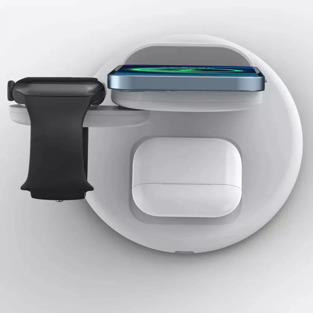 CARGADOR INALÁMBRICO POWER AIR 3 EN 1