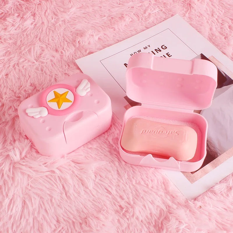 Sakura-caja de jabón