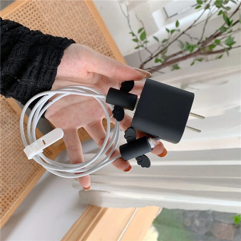 CABEZAS DE CUBO + PROTECTOR DE CABLE