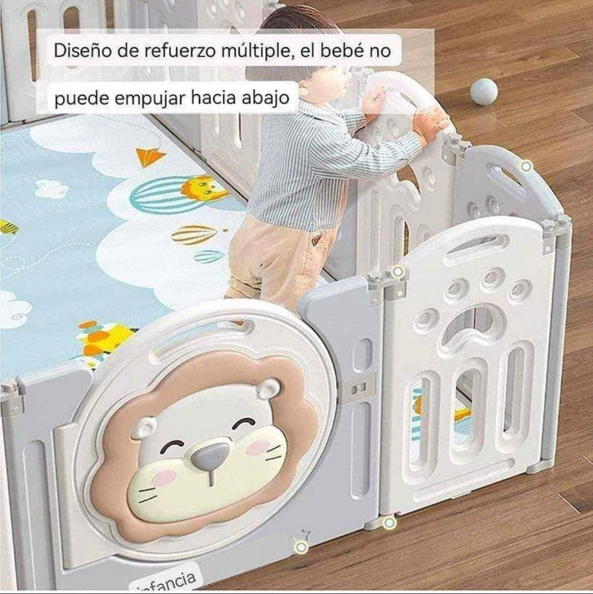 Corral Leon Plegable