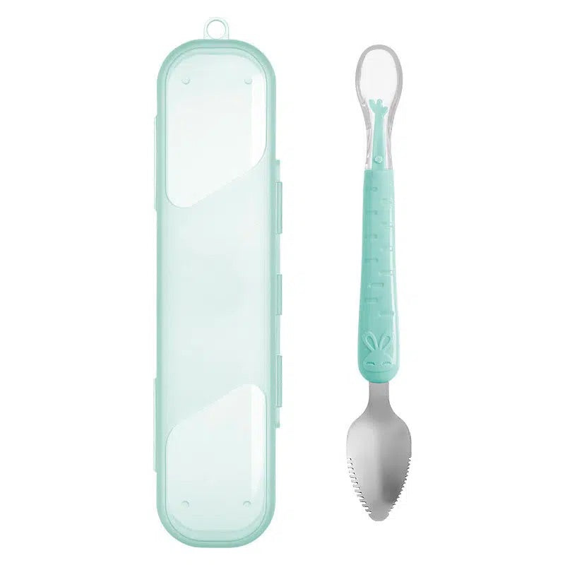 Estuche con cucharas doble 19* 4 cm