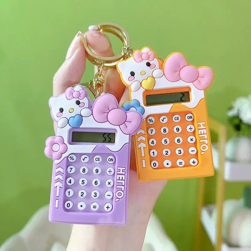 Calculadora de anime hello Kitty