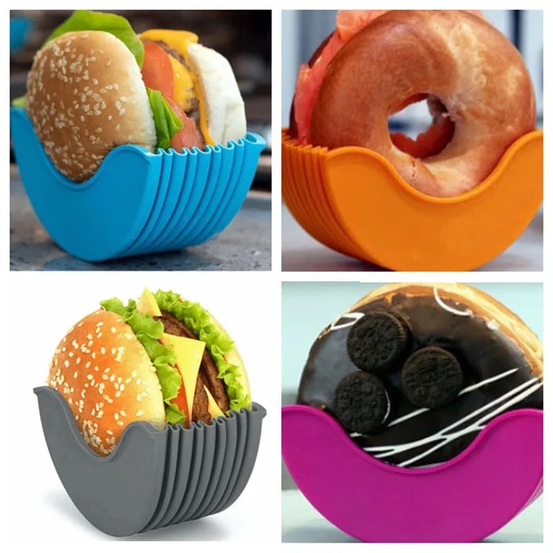 Porta hamburguesas (4 unidades)