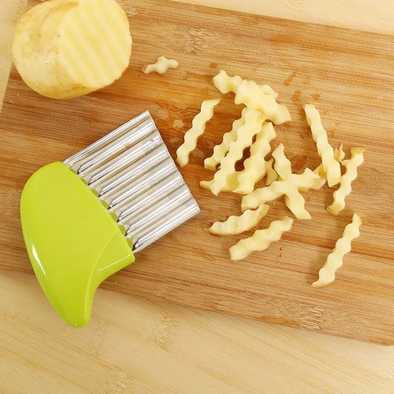 Cortador de papas 🥔 onduladas