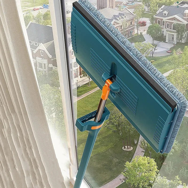 Trapeador Plano + cubo (balde)