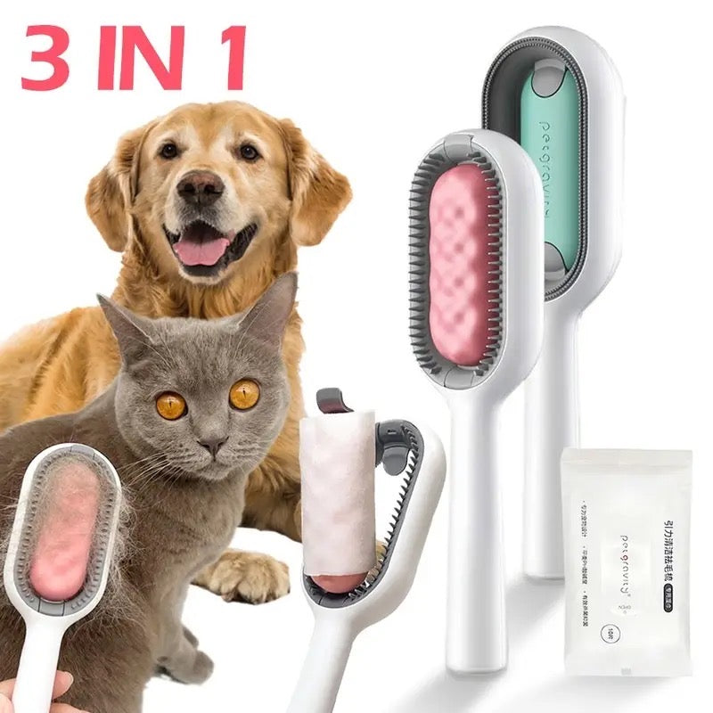 Cepillo de aseo para mascotas