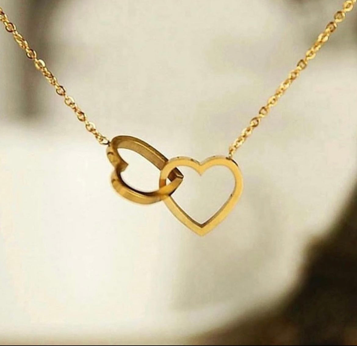 Collar doble Corazón ♥️