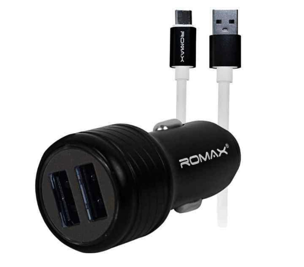 Cargador Romax para auto lo