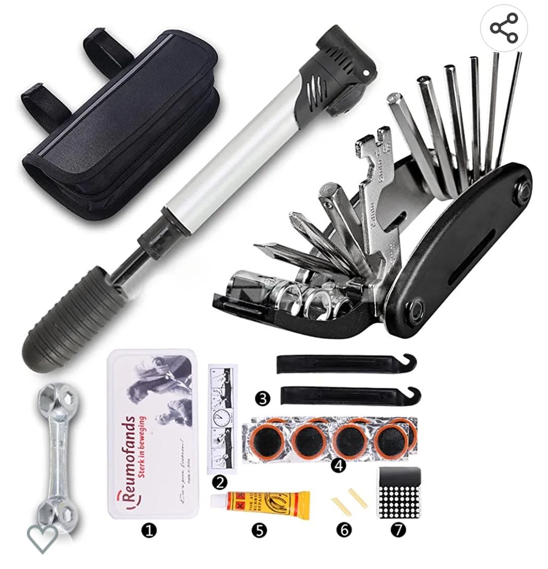 Kit de raparacion de bicicleta