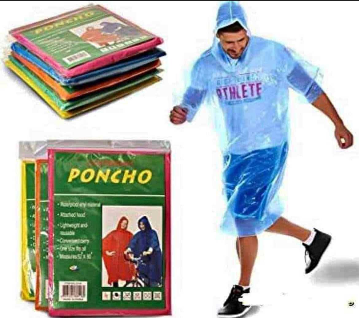 Poncho para lluvia Mod 2