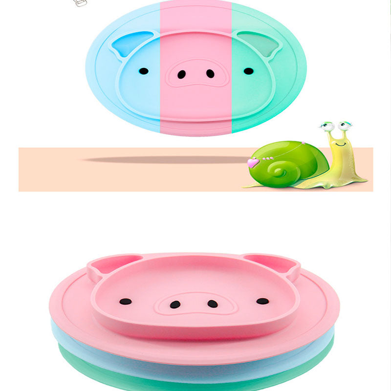 Plato de Silicona Chanchito (Mod 1)