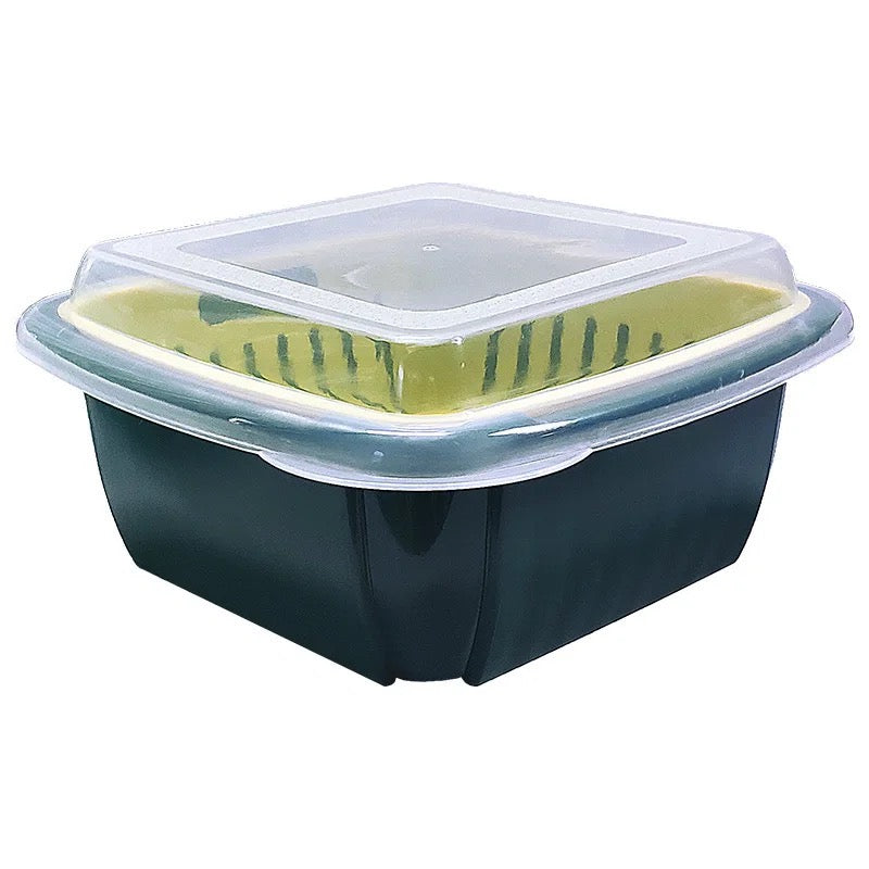 Caja de doble capa con tapa