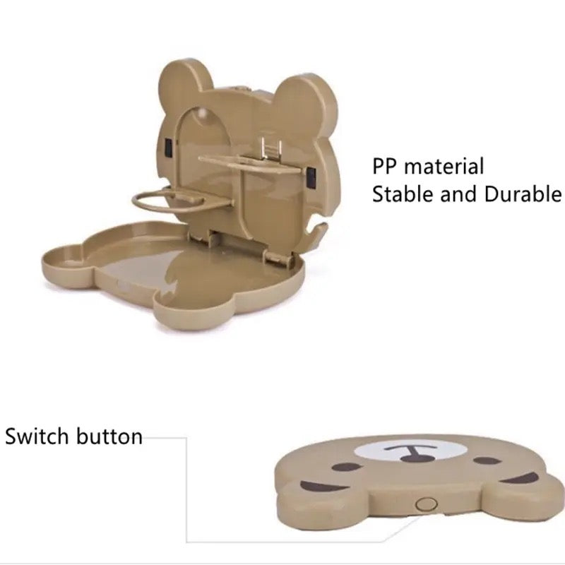 Mesa para auto plegable osito
