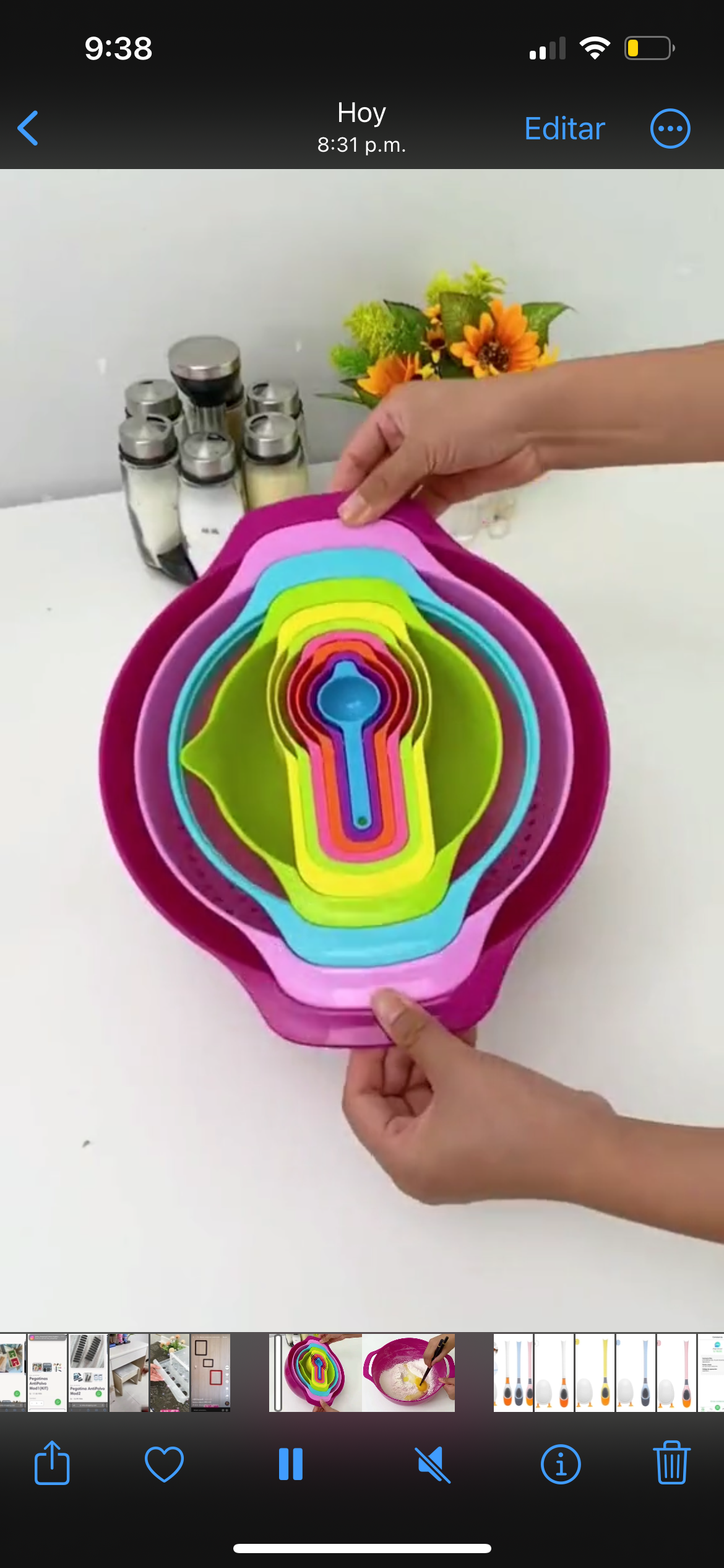 Juego de cuencos