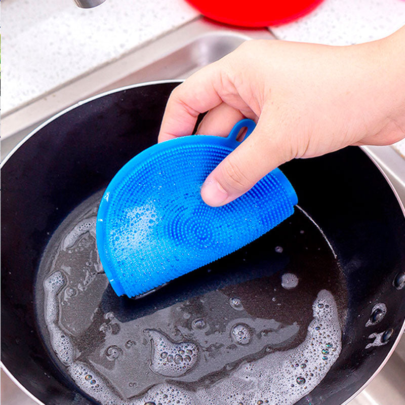 Esponja de Silicona para Lavar Platos