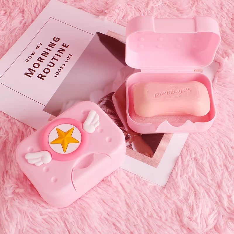 Sakura-caja de jabón