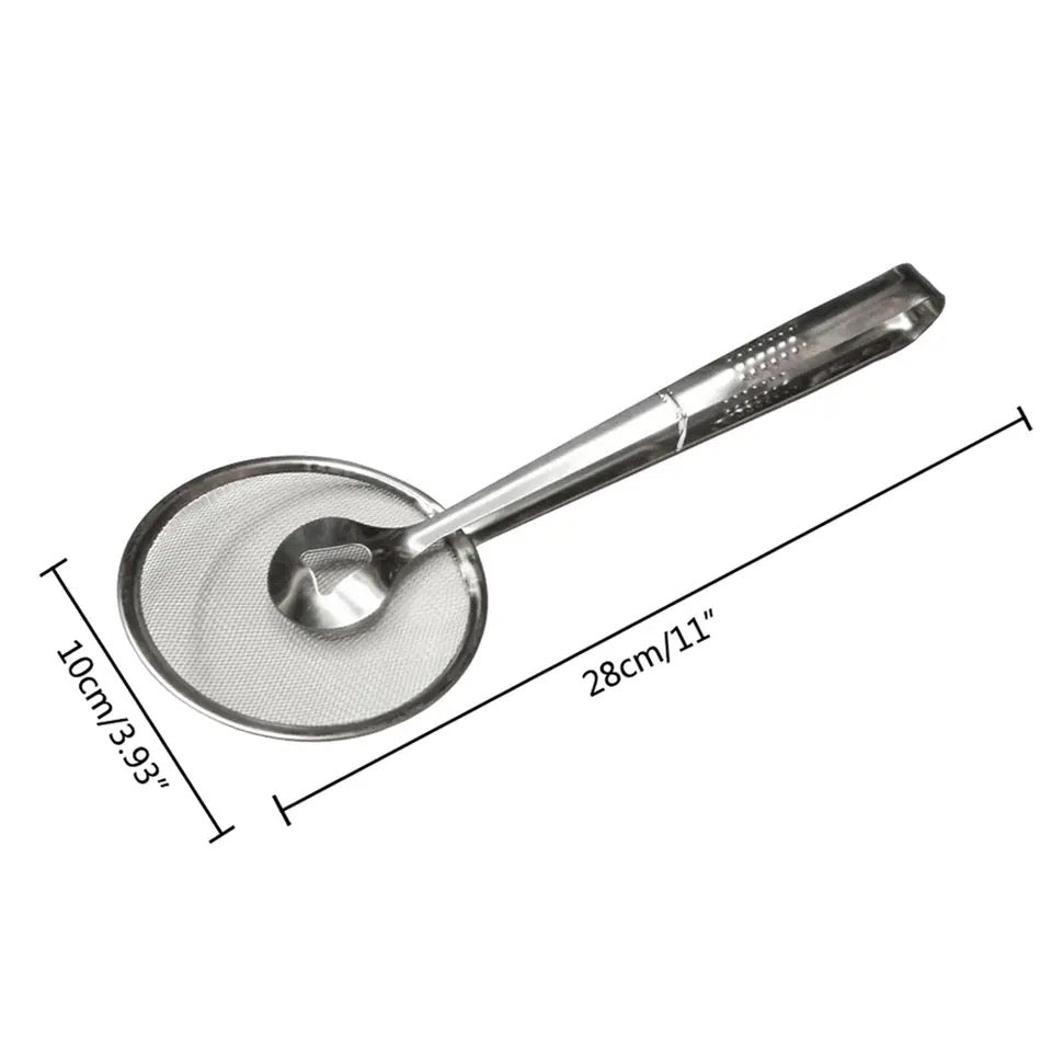 Colador y espatula para freir