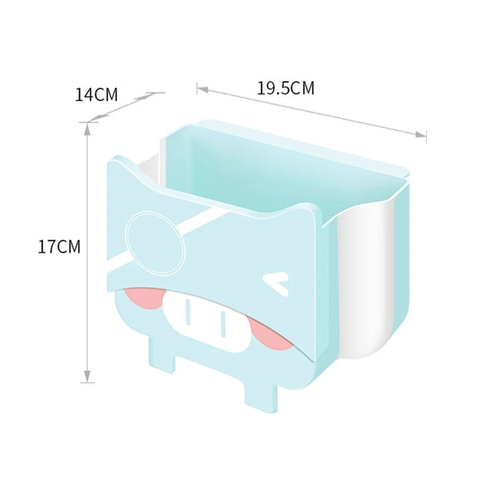 Cubo de Basura Plegable Kawaii