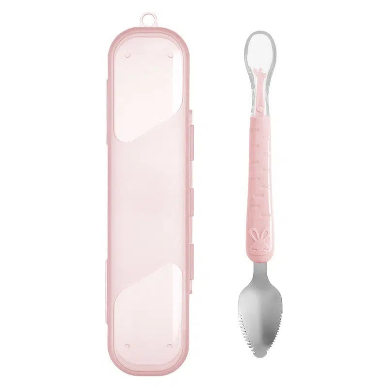Estuche con cucharas doble 19* 4 cm