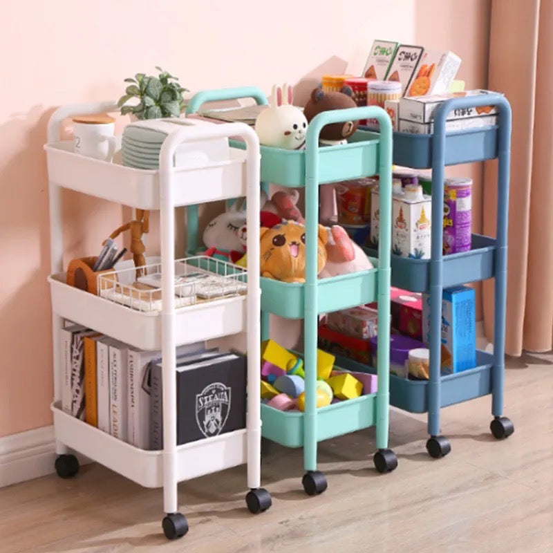 Organizador o carrito con ruedas de 3 niveles ( Mod 2)