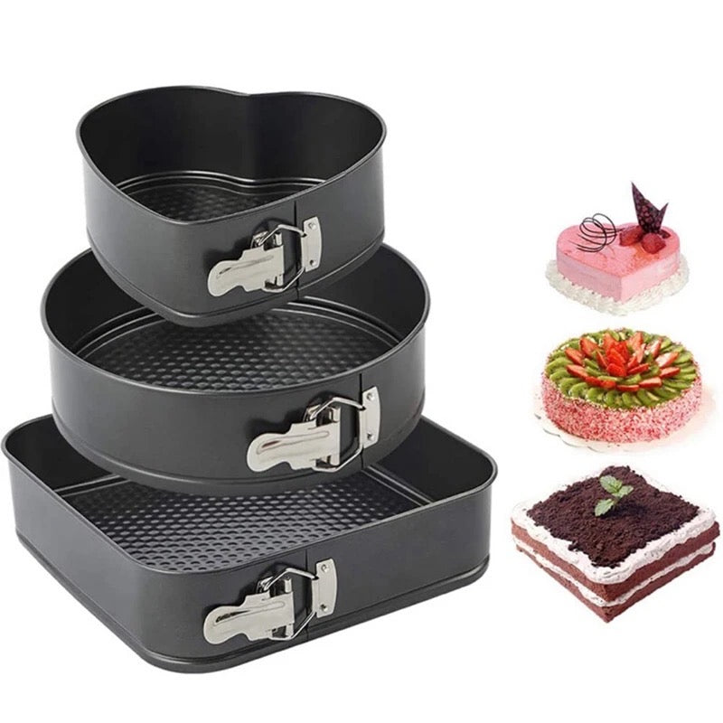 3 moldes para horneado