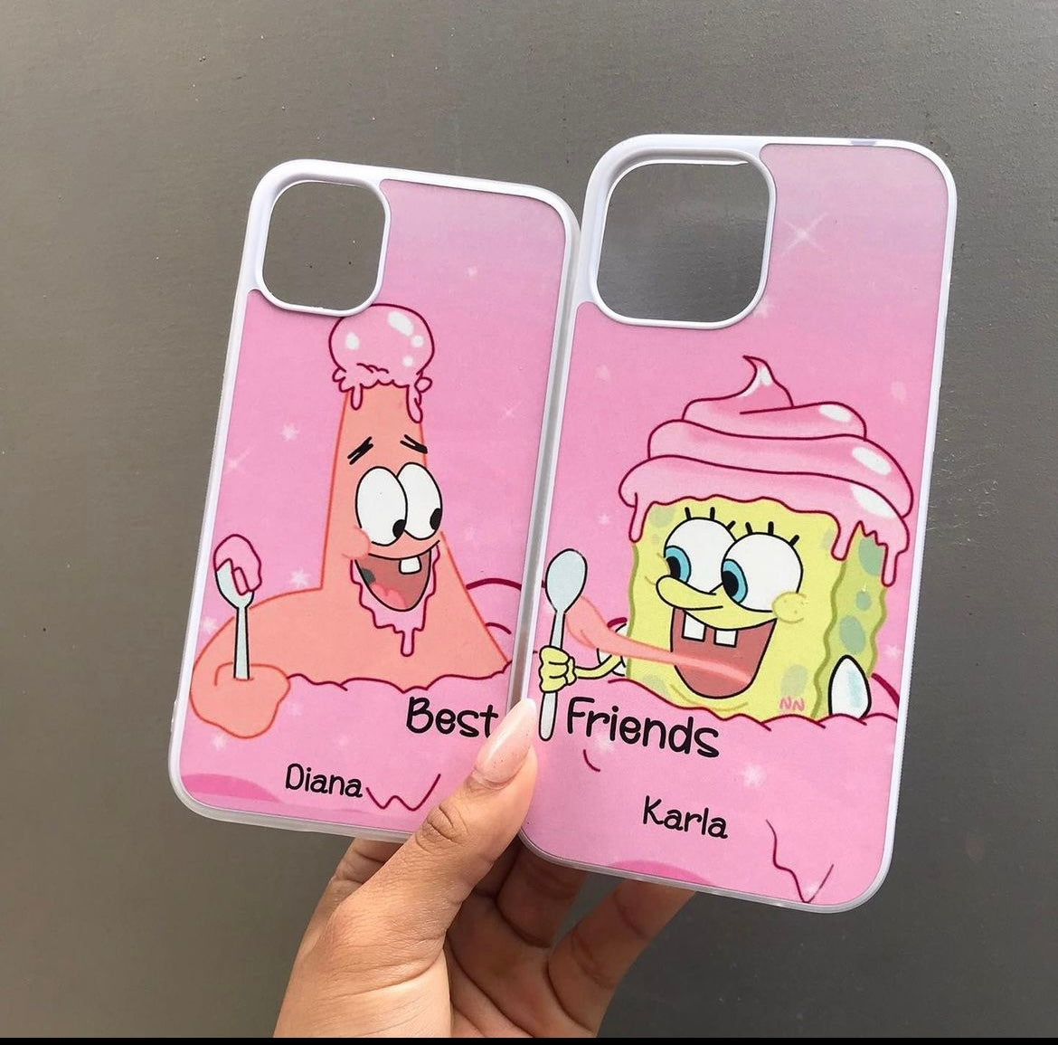 CASE PERSONALIZADO - BORDES DE SILICONA