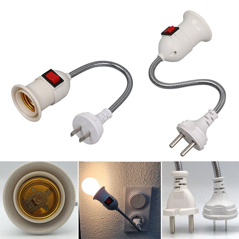 SOCKET PARA FOCO CON INTERRUPTOR