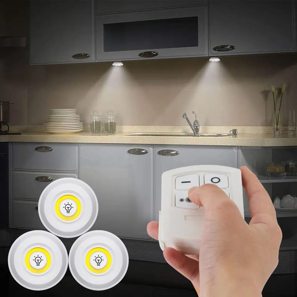 SET DE 3 LUCES MAS CONTROL