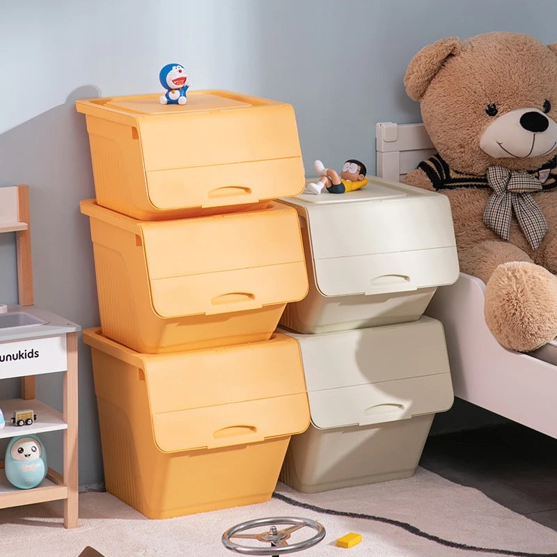 Caja de organizador apilable