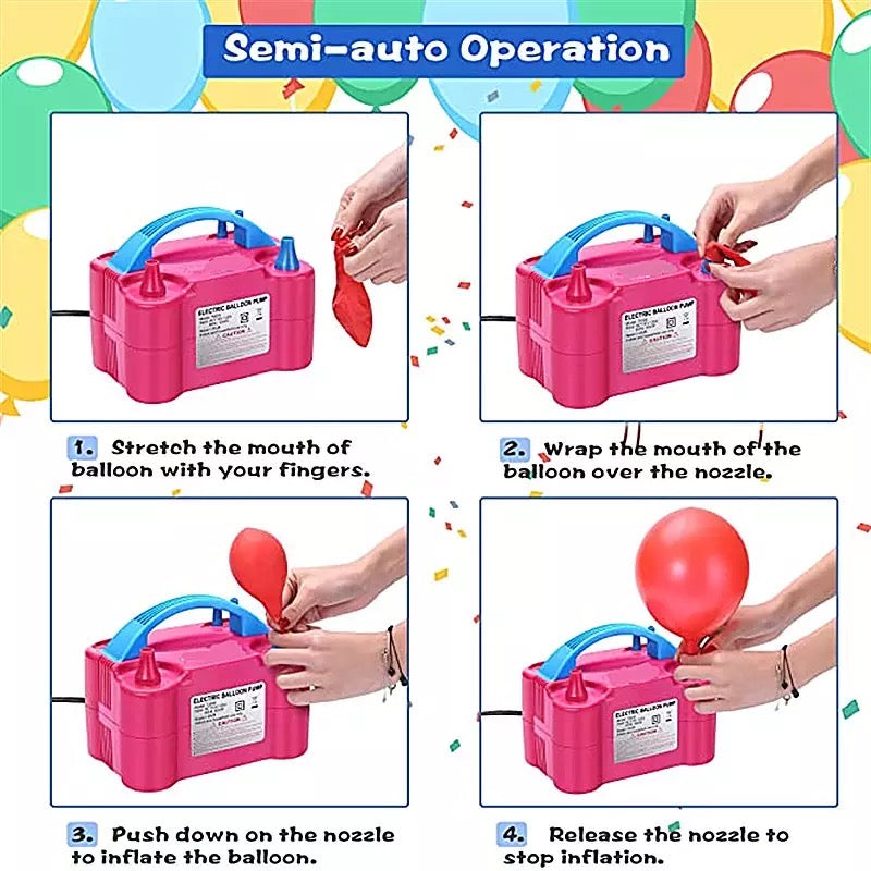 Inflador de globo