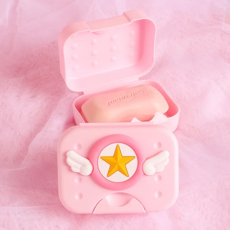 Sakura-caja de jabón