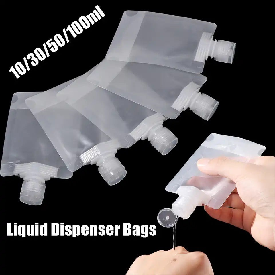 Bolsas reutilizables de viaje (100ml)