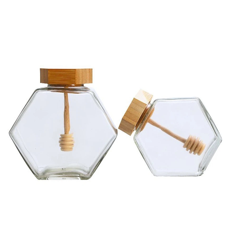Frasco hexagonal para Miel 🍯 (180 gr.)