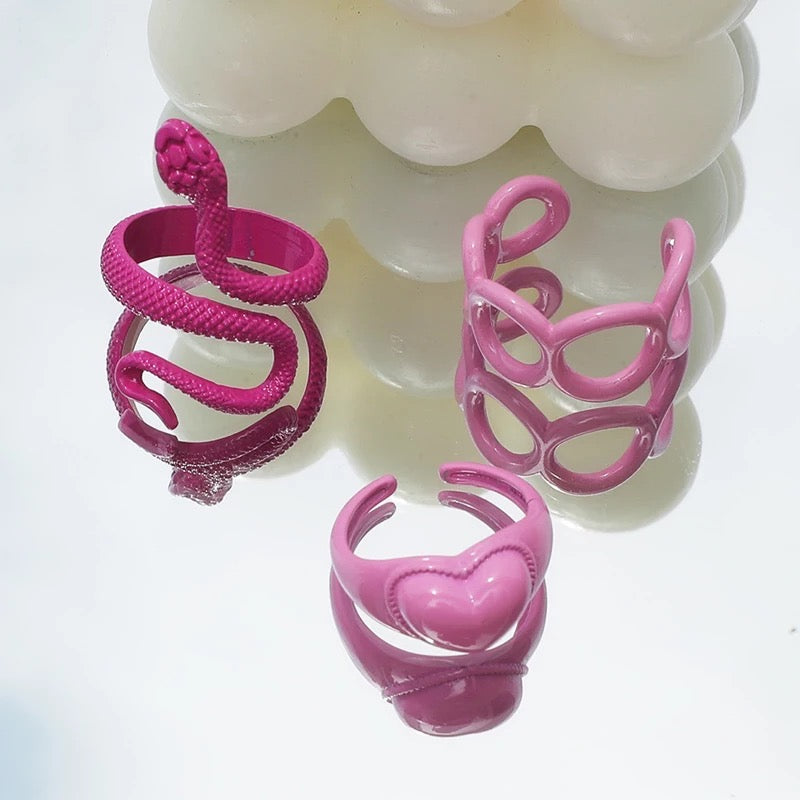 Anillo de serpiente ( Acero )