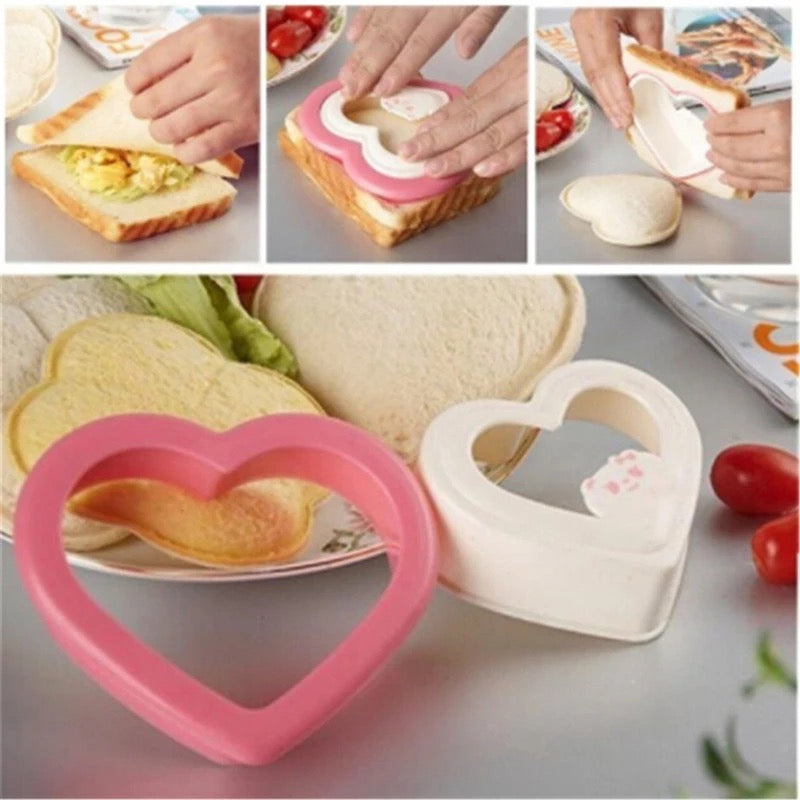 Cortador de Sándwich en forma de corazón ♥️