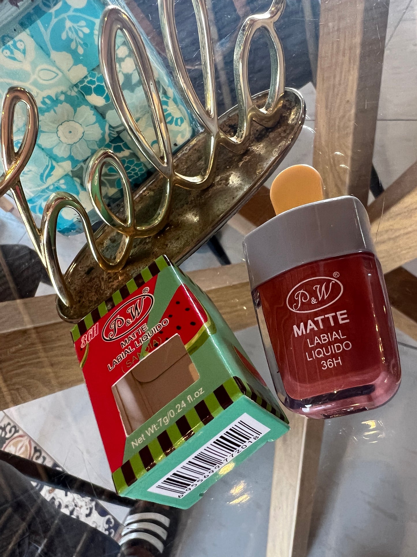 Labial Mate forma de helado