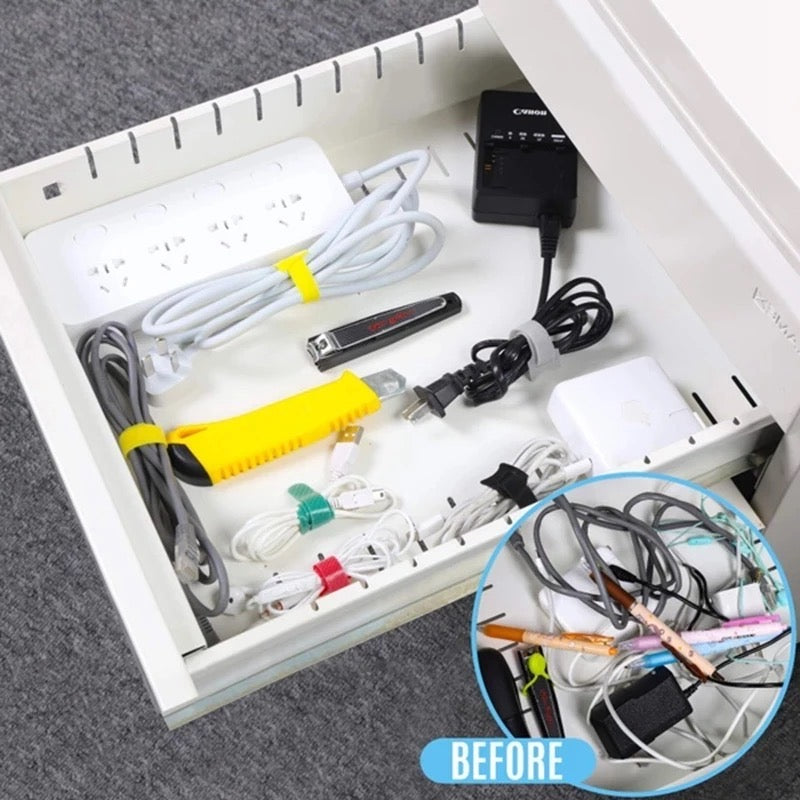 Organizador de Cables 10 unidades