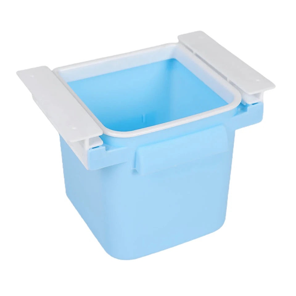 Cubo de basura rectratil