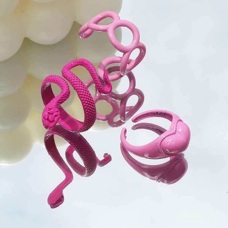 Anillo de serpiente ( Acero )