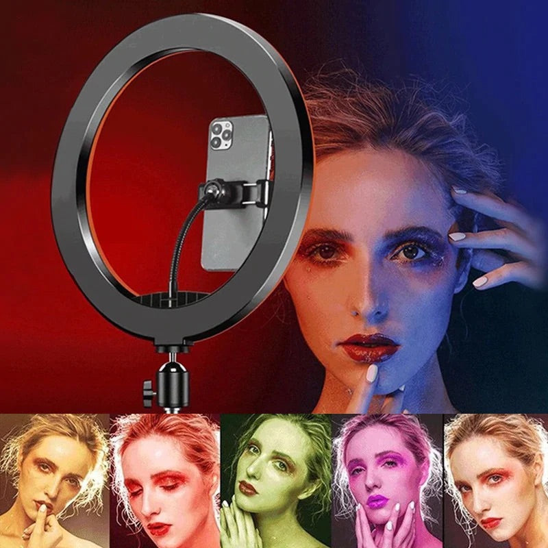 ARO DE LUZ RGB + TRIPODE DE 2.10 M