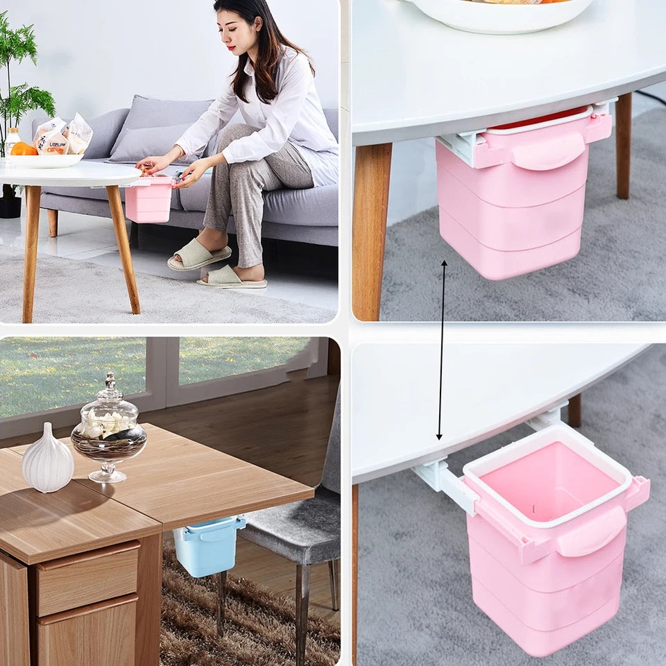 Cubo de basura rectratil