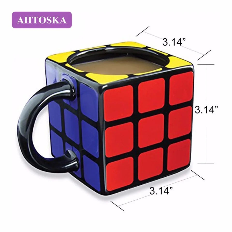 Taza cubo rubik