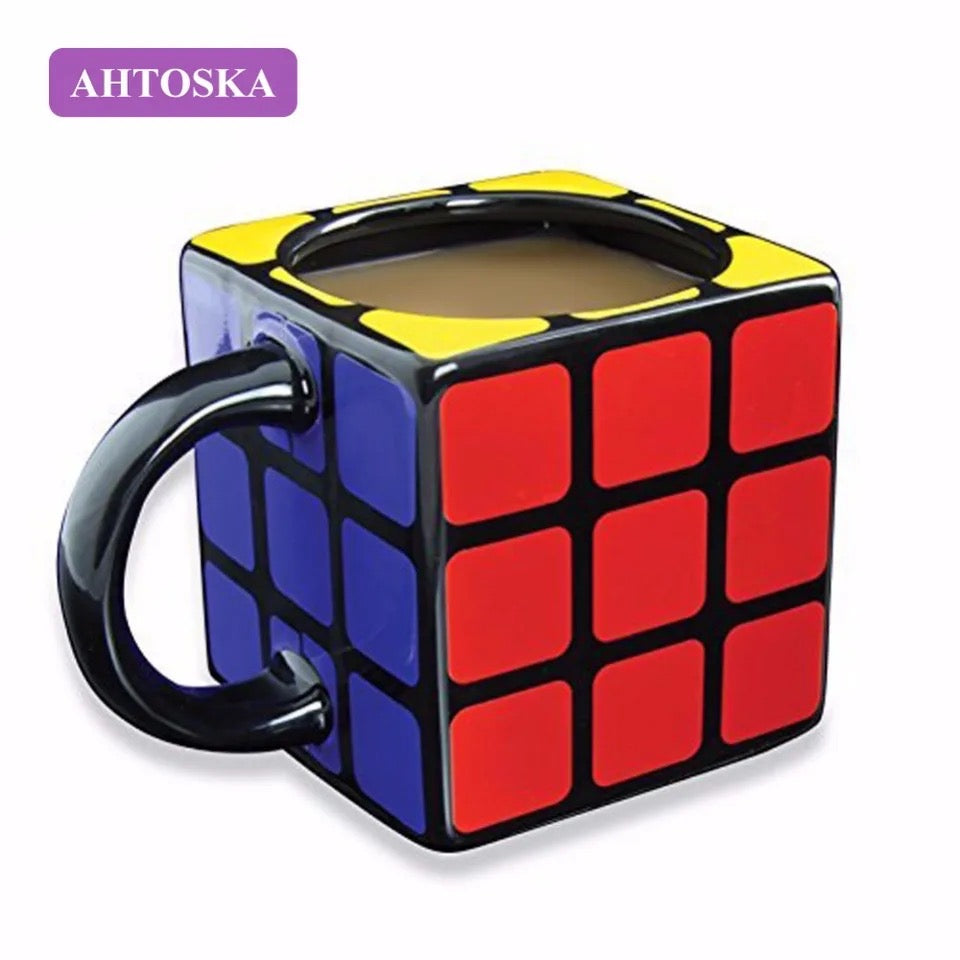Taza cubo rubik