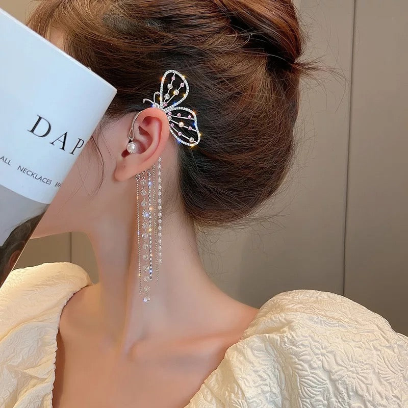 Pendientes de mariposa