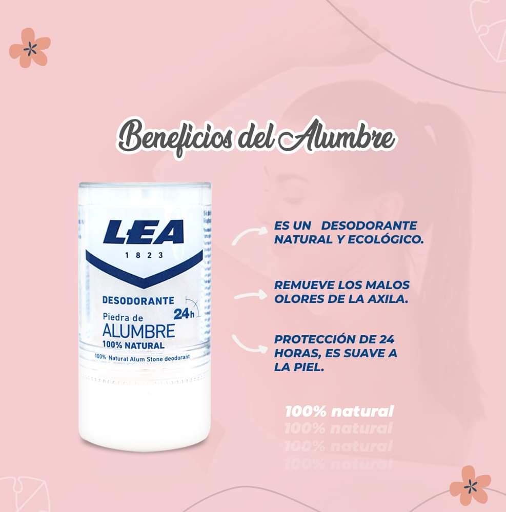 Desodorante Piedra de Alumbre