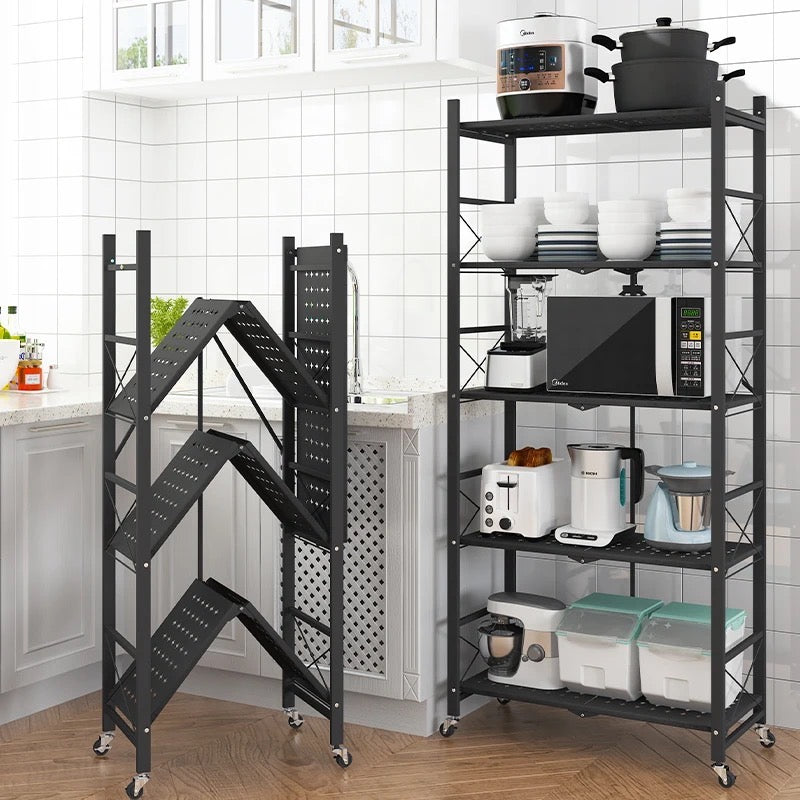 Estante almacenamiento plegable 5 niveles