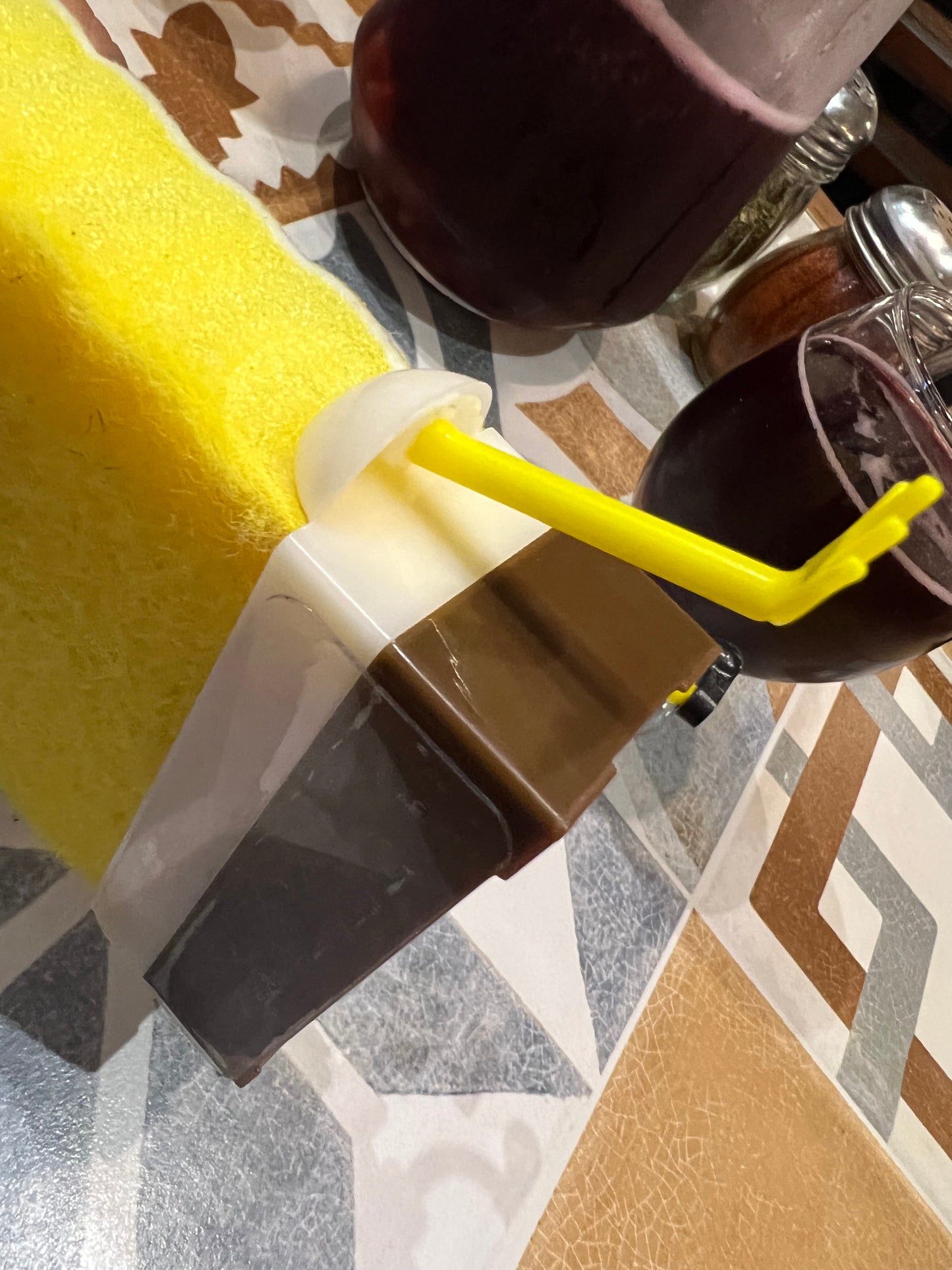 Soporte +Esponja de Bob mod 3 )